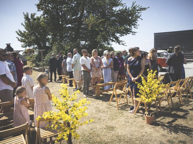 Ben and Lizzie's Wedding in Hayle, Cornwall 17