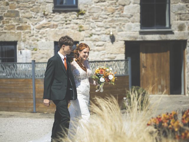 Ben and Lizzie's Wedding in Hayle, Cornwall 18