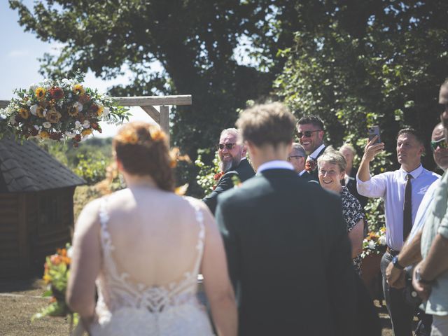 Ben and Lizzie's Wedding in Hayle, Cornwall 20