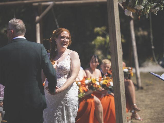 Ben and Lizzie's Wedding in Hayle, Cornwall 23