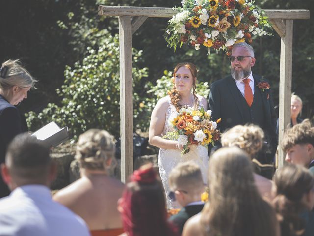 Ben and Lizzie's Wedding in Hayle, Cornwall 28