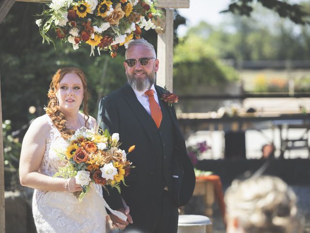 Ben and Lizzie's Wedding in Hayle, Cornwall 29