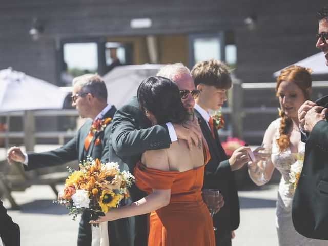 Ben and Lizzie's Wedding in Hayle, Cornwall 30