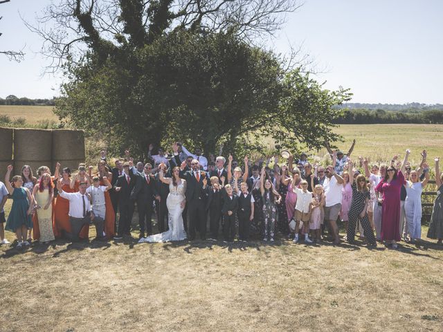 Ben and Lizzie's Wedding in Hayle, Cornwall 34