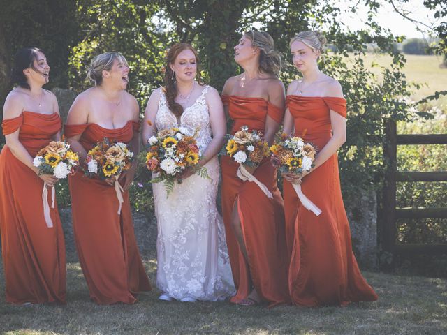 Ben and Lizzie's Wedding in Hayle, Cornwall 35