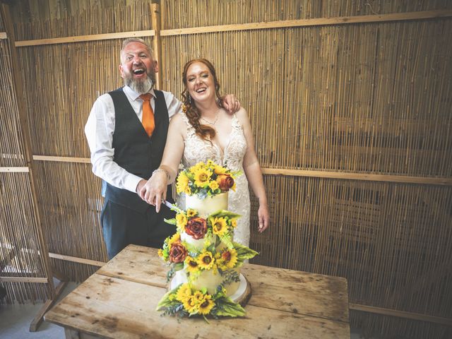 Ben and Lizzie's Wedding in Hayle, Cornwall 50