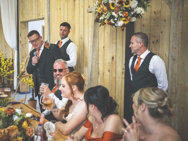 Ben and Lizzie's Wedding in Hayle, Cornwall 51