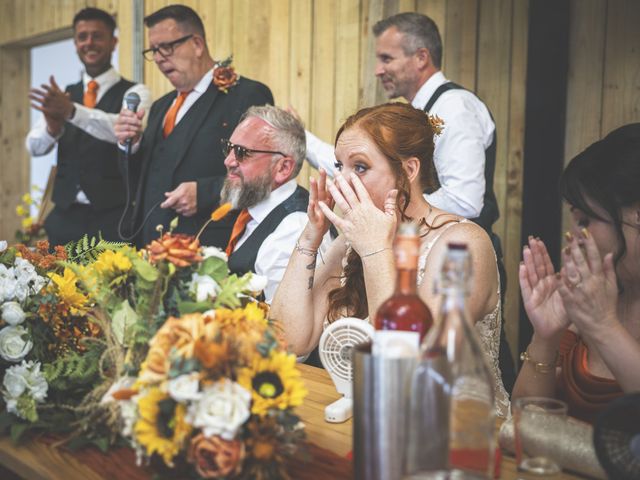 Ben and Lizzie's Wedding in Hayle, Cornwall 52