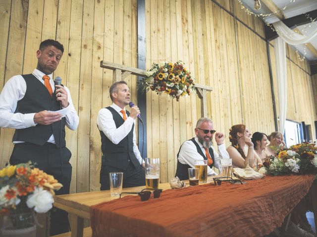 Ben and Lizzie's Wedding in Hayle, Cornwall 54