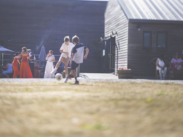Ben and Lizzie's Wedding in Hayle, Cornwall 56