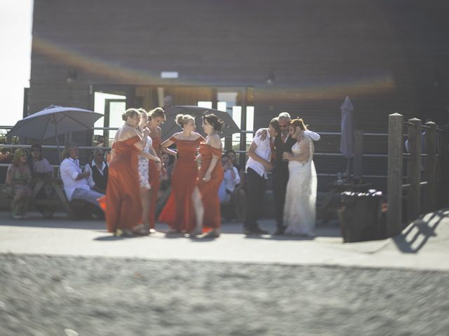Ben and Lizzie's Wedding in Hayle, Cornwall 57
