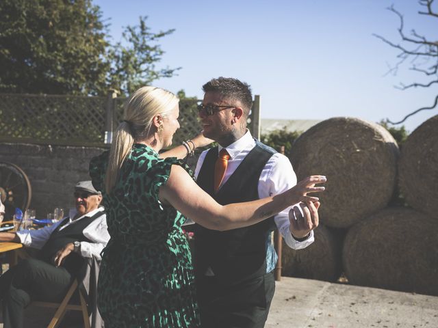 Ben and Lizzie's Wedding in Hayle, Cornwall 62