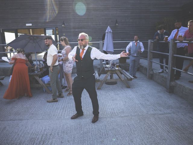 Ben and Lizzie's Wedding in Hayle, Cornwall 63