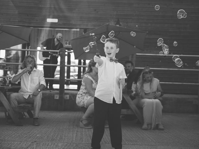 Ben and Lizzie's Wedding in Hayle, Cornwall 69