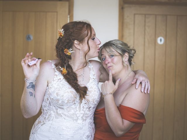 Ben and Lizzie's Wedding in Hayle, Cornwall 73