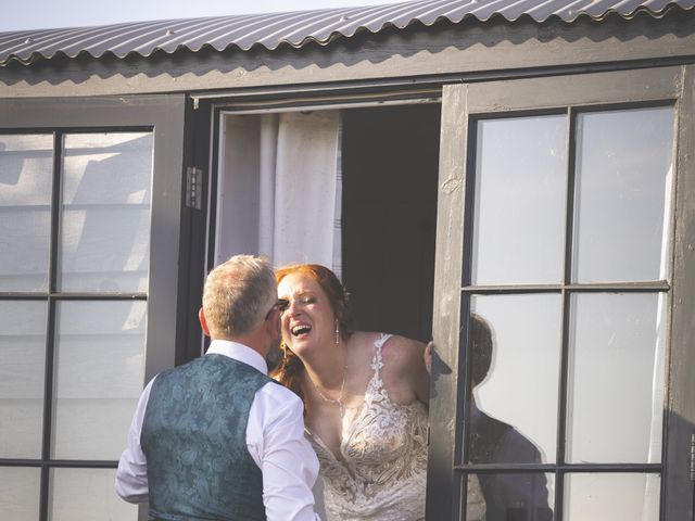 Ben and Lizzie's Wedding in Hayle, Cornwall 76