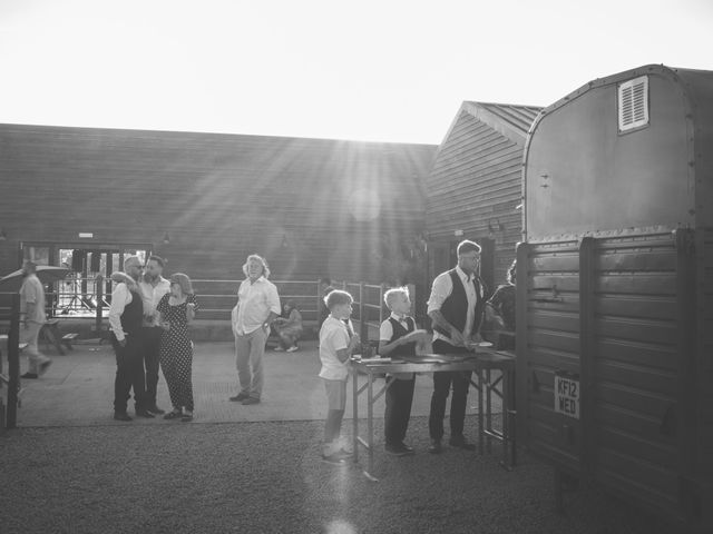 Ben and Lizzie's Wedding in Hayle, Cornwall 82