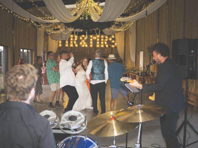 Ben and Lizzie's Wedding in Hayle, Cornwall 92