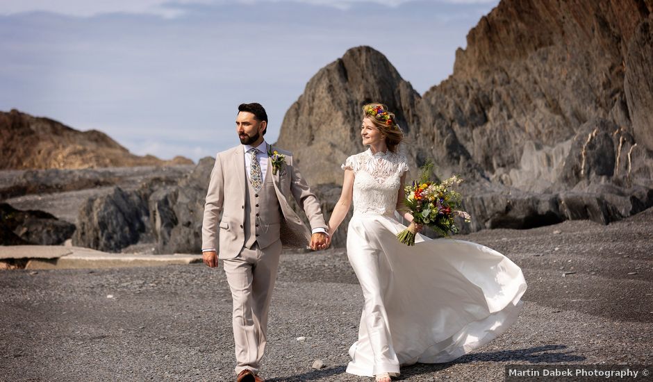 Megan and Harry's Wedding in Ilfracombe, Devon