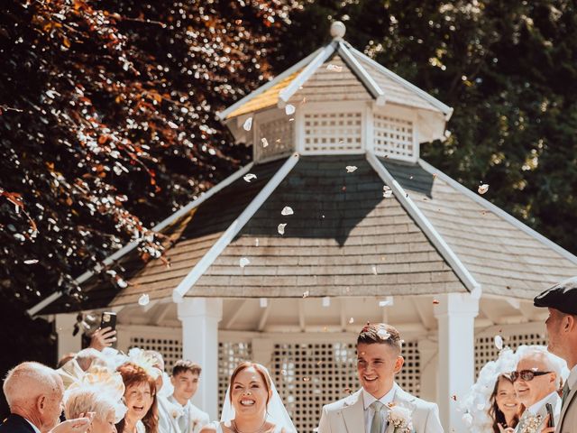 Shay and Sam's Wedding in Lympne, Kent 35