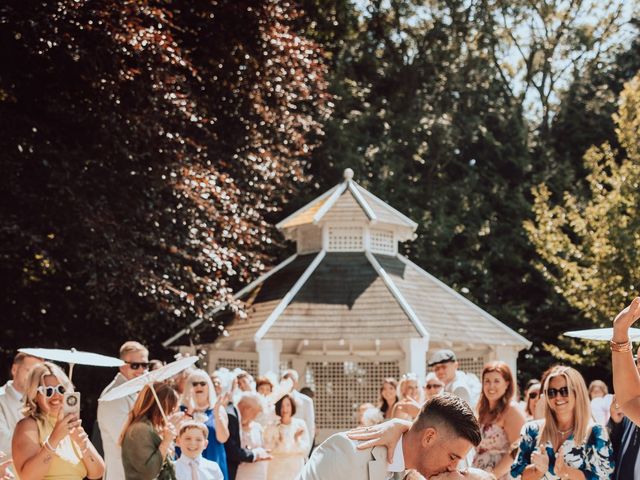 Shay and Sam's Wedding in Lympne, Kent 36