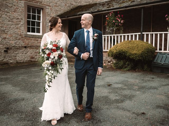 Zoe and Joe&apos;s Wedding in Penrith, Cumbria 13