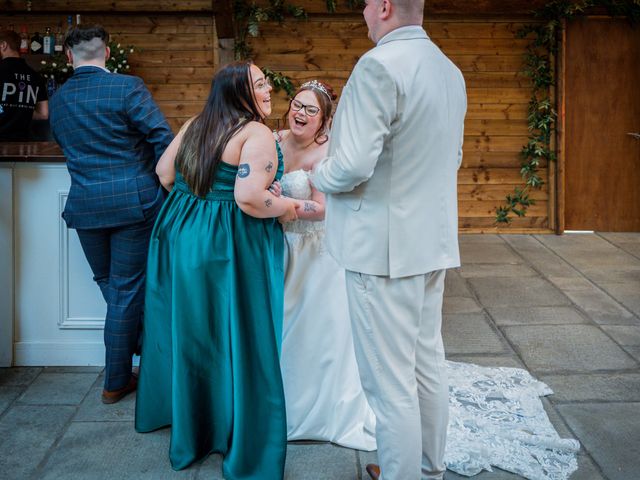 Josh and Emma's Wedding in Durham City, Durham 44