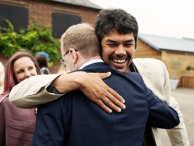 Brian and Nicola&apos;s Wedding in Buntingford, Hertfordshire 13