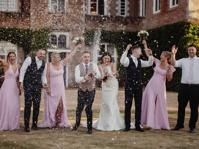Dan and Chloe's Wedding in Thetford, Norfolk 4