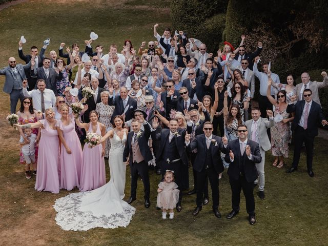 Dan and Chloe's Wedding in Thetford, Norfolk 12