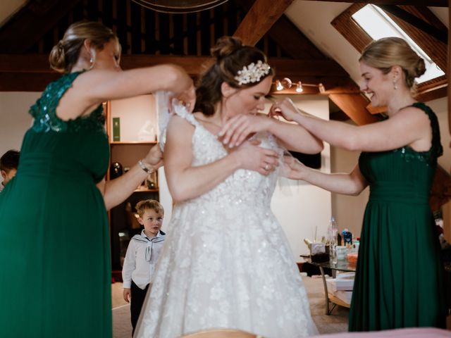 Julia and Charlie&apos;s Wedding in Corfe Castle, Dorset 5