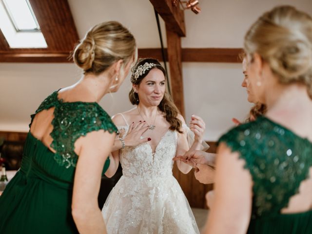 Julia and Charlie&apos;s Wedding in Corfe Castle, Dorset 8