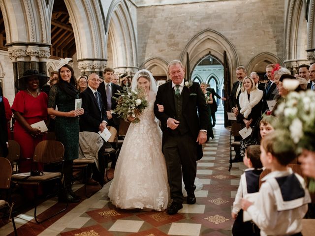 Julia and Charlie&apos;s Wedding in Corfe Castle, Dorset 15