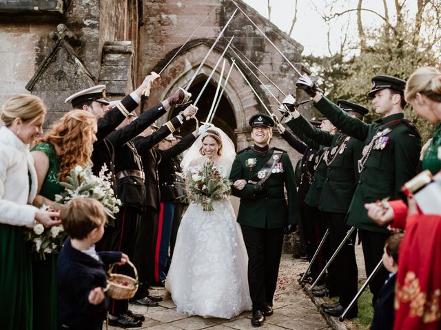 Julia and Charlie&apos;s Wedding in Corfe Castle, Dorset 22