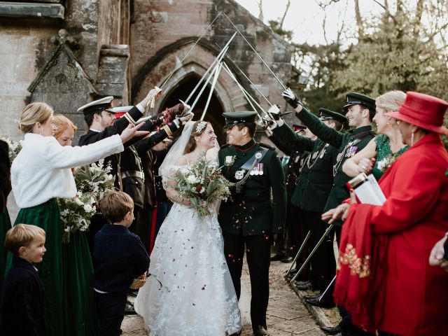 Julia and Charlie&apos;s Wedding in Corfe Castle, Dorset 23