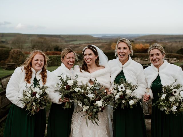 Julia and Charlie&apos;s Wedding in Corfe Castle, Dorset 29