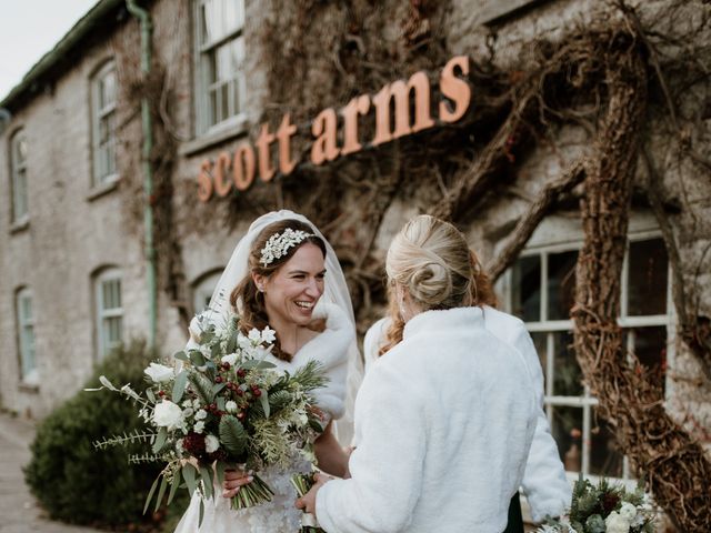 Julia and Charlie&apos;s Wedding in Corfe Castle, Dorset 30