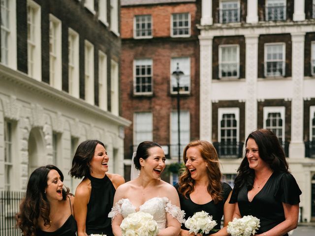 Alfie and Amelia's Wedding in Central London, South West London 34