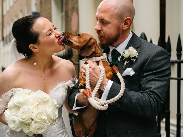 Alfie and Amelia's Wedding in Central London, South West London 36