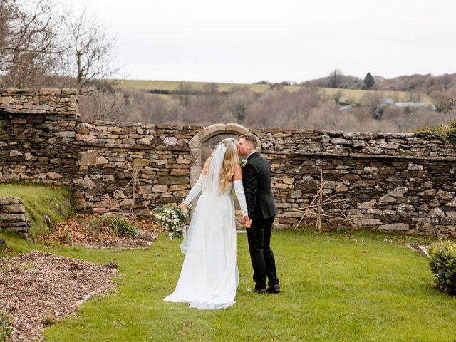 Sacha and Chris's Wedding in St. Neot, Cornwall 15