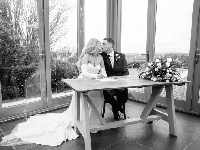 Sacha and Chris's Wedding in St. Neot, Cornwall 24