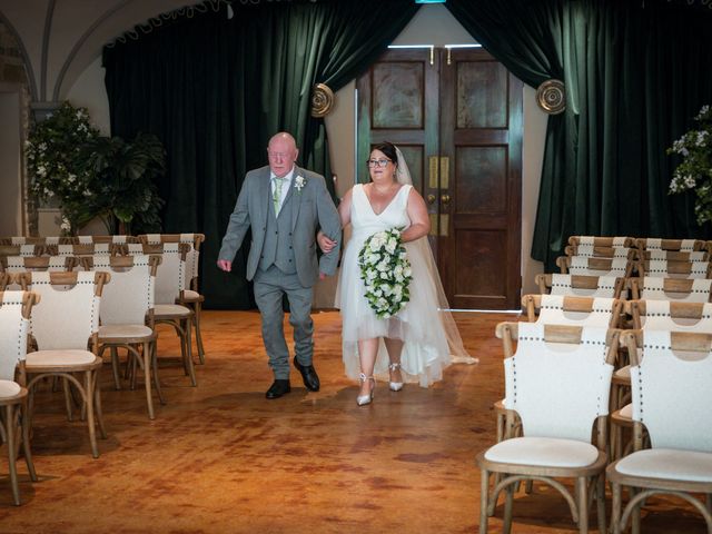 Mark and Coralle's Wedding in Spennymoor, Durham 12