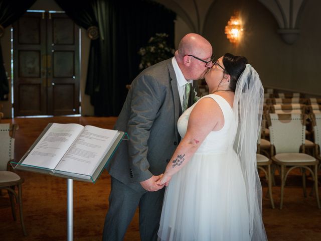 Mark and Coralle's Wedding in Spennymoor, Durham 14