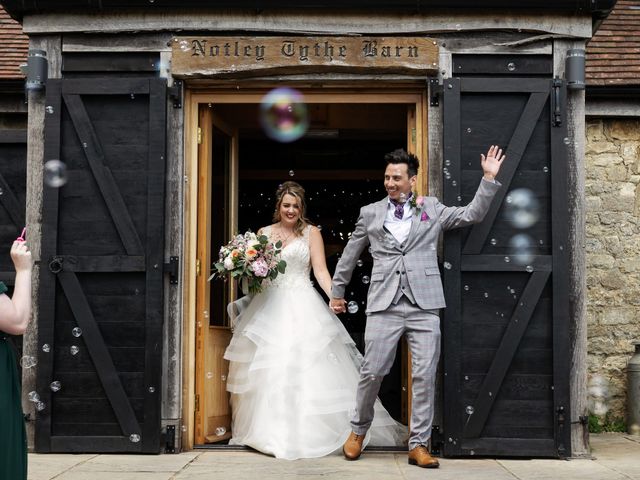 Morgan and Alex's Wedding in Aylesbury, Buckinghamshire 1