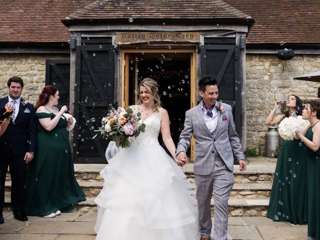 Morgan and Alex's Wedding in Aylesbury, Buckinghamshire 14