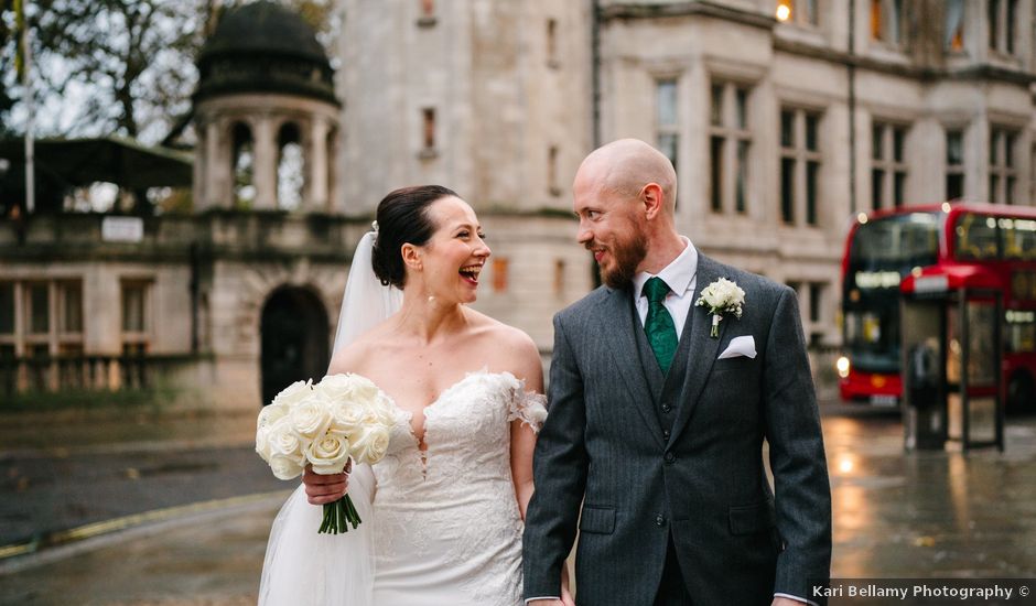 Alfie and Amelia's Wedding in Central London, South West London