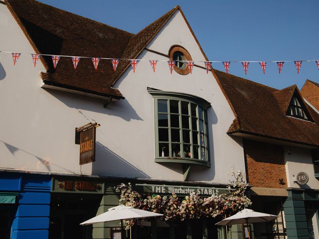 Elliot and Liz&apos;s Wedding in Winchester, Hampshire 79