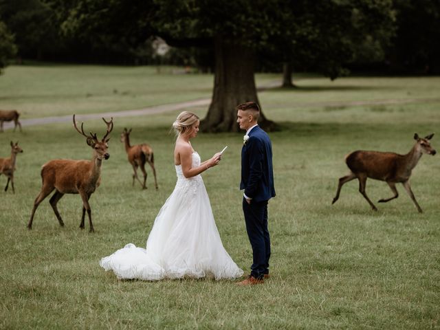 Ben and Celine&apos;s Wedding in The New Forest, Hampshire 7