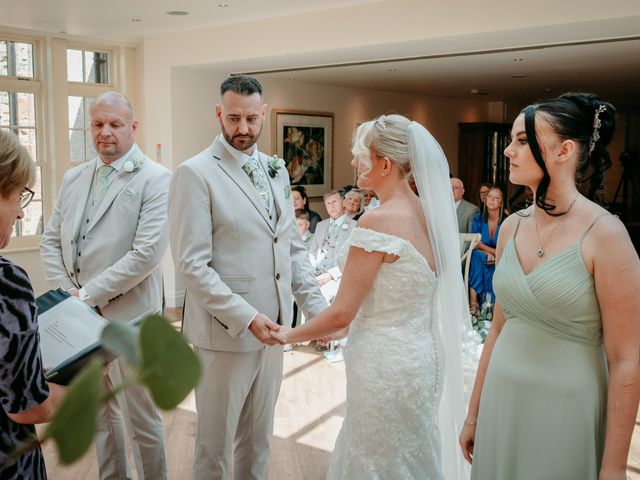 Rachel and David's Wedding in Mitton, Lancashire 11