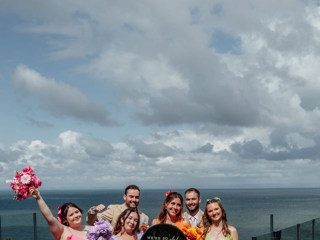 Alex and Holly's Wedding in Ilfracombe, Devon 14